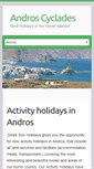 Mobile Screenshot of andros-greece.com