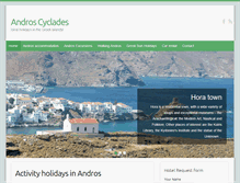 Tablet Screenshot of andros-greece.com